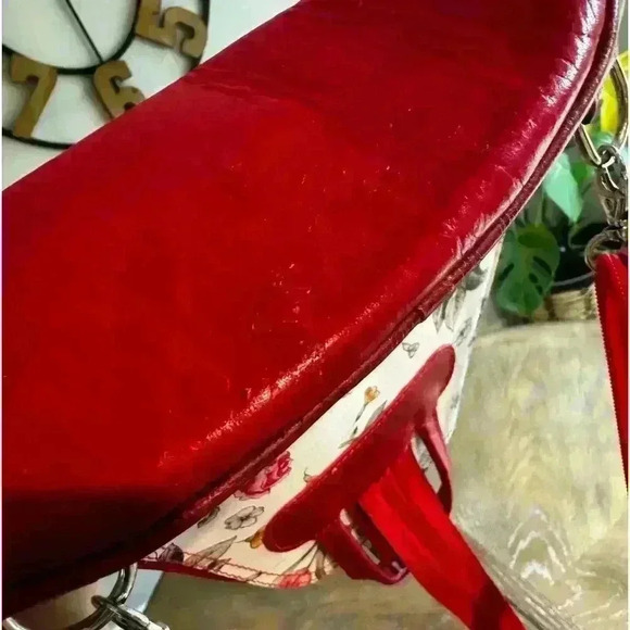 Borse in Pelle Vintage Italian Leather Purse - Picture 7 of 10